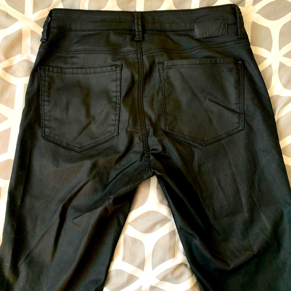 Mavi Faux Leather Skinny Pant